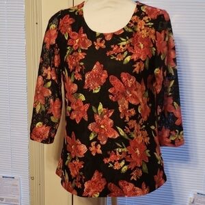 EUC - Rebecca Malone Petite Blouse